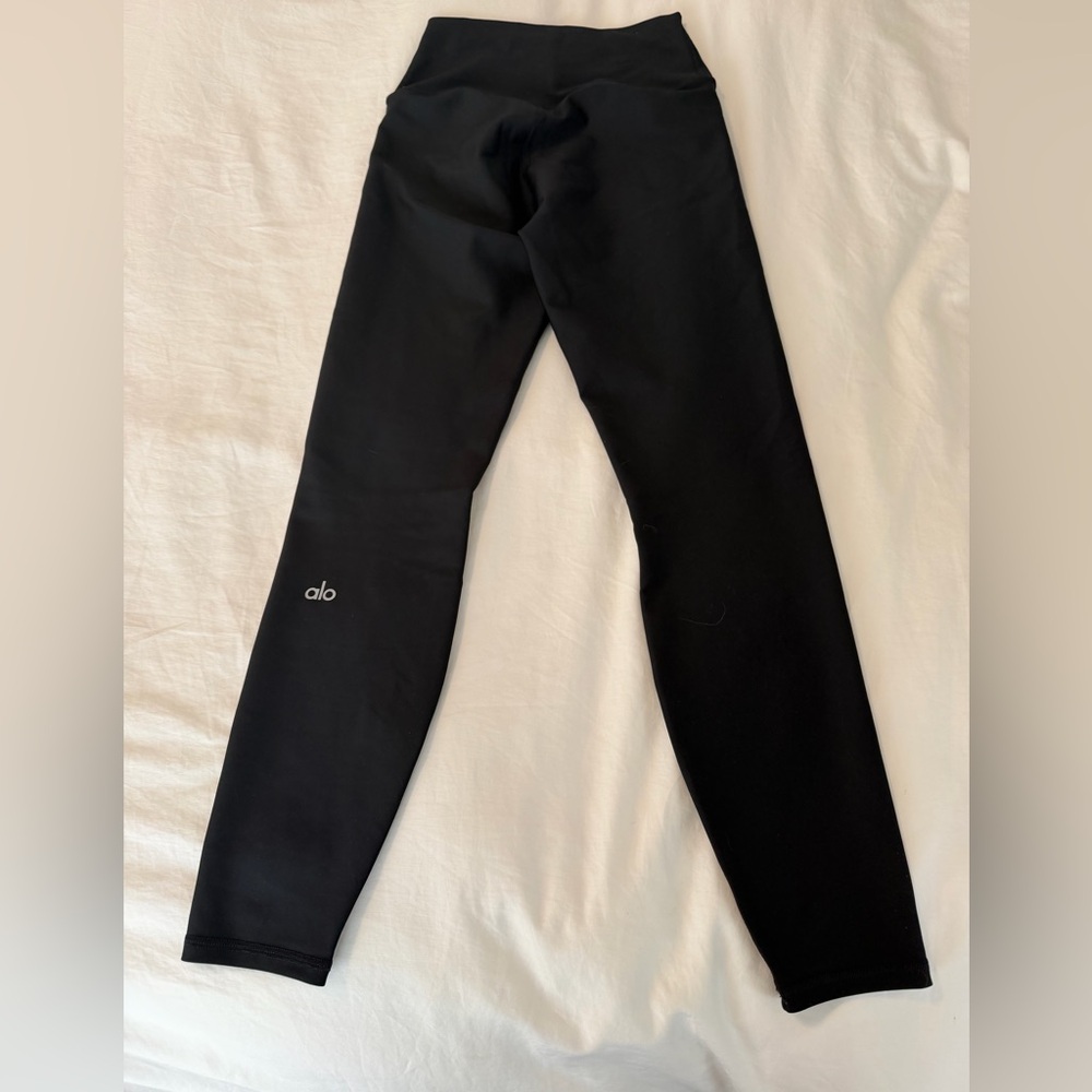 ALO Yoga 7/8 High Waist Airlift Black Leggings